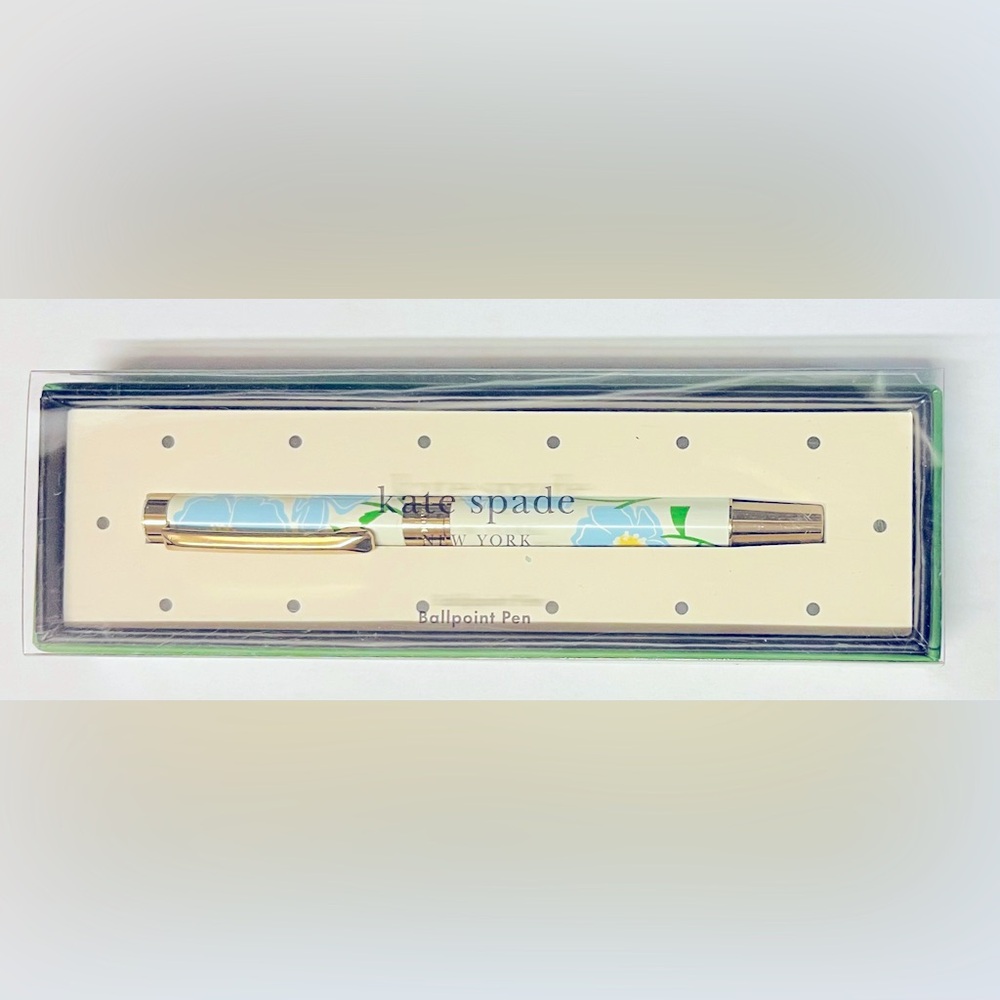 KATE SPADE Sunshine Floral Ballpoint Pen NEW!